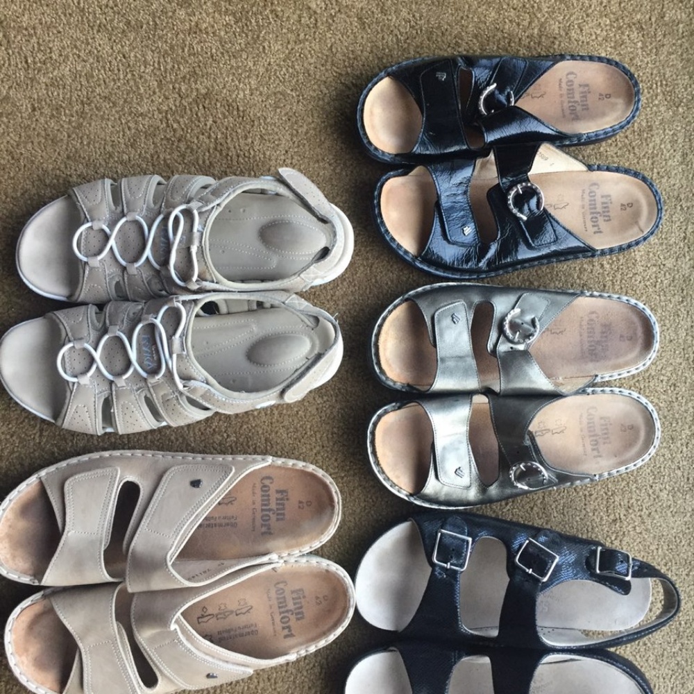Variety of ortho shoes